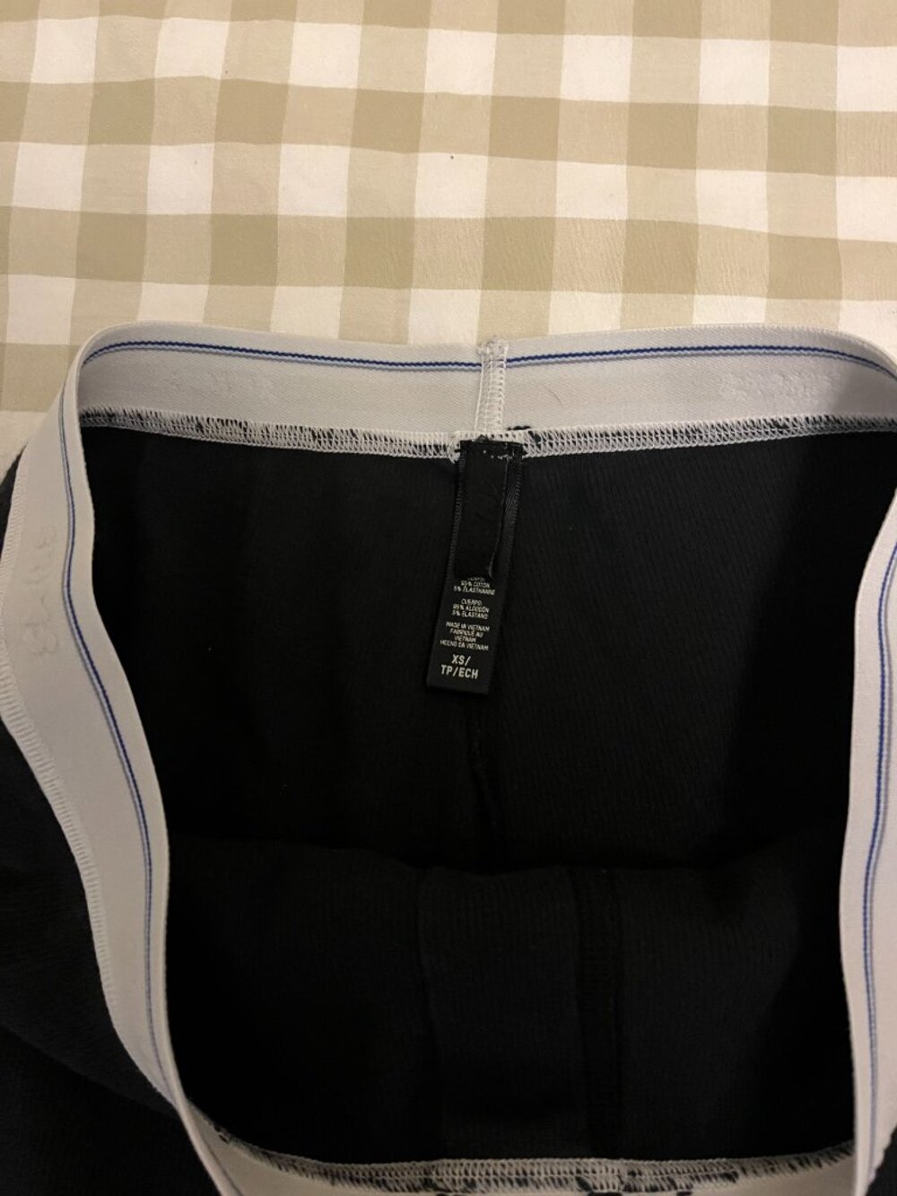Skims Cotton Rib Loose Boxer XS - Picture 2 of 5